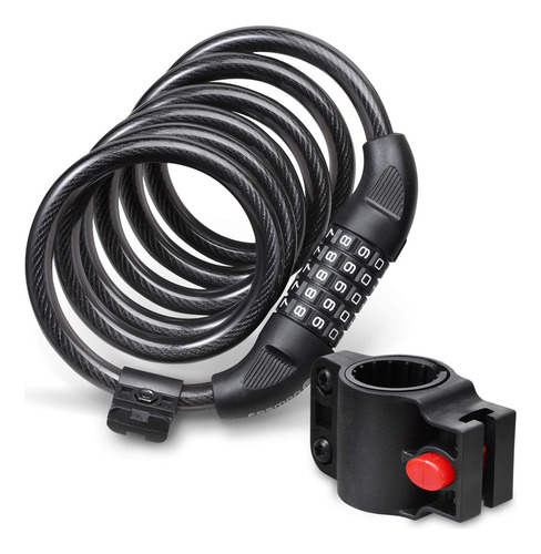 Cable De Bloqueo De Bicicleta (6 Pies), Código De Combinació
