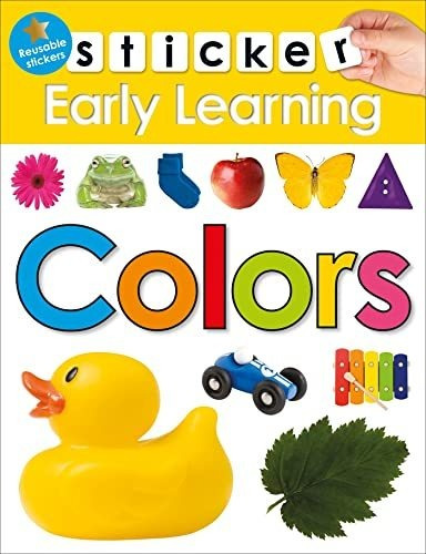 Book : Sticker Early Learning Colors With Reusable Stickers