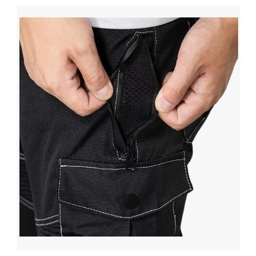 Pantalon Para Moto Con Rodilleras M