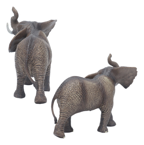 Animales Salvajes Modelo Elefante Simulado Plástico Realista