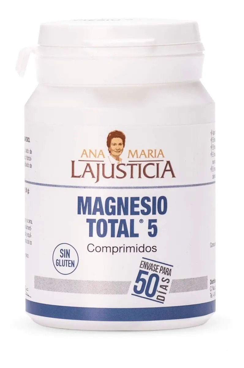 Magnesio Total 5 Comprimidos Ana María LaJusticia Salud Muscular