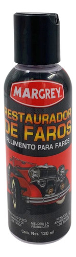 Restaurador De Faros 130 Ml Margrey 