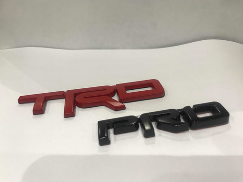 Emblema Trd Pro Toyotas 4runner Fortuner Tundra Tacoma Fj  