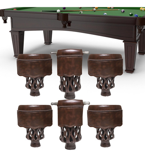 6 Bolsillos Para Mesa De Billar, Bolsillos Para Billar,