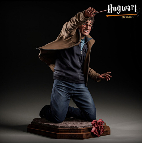 Archivo Stl Impresión 3d - Harry Potter 3d Model Statue