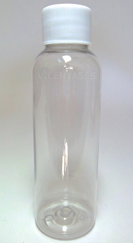 25pzs Botella Envase 60ml De Plastico Pet Con Tapa