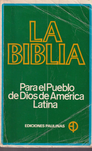 Biblia Para El Pueblo De Dios En America Latina