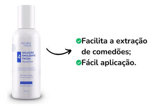 Mini Kit Limpeza De Pele Extratos Da Terra C/ Máscara Olhos