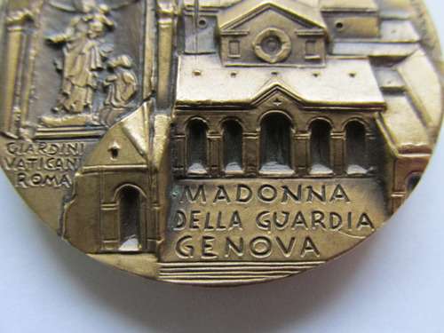 Antigua Medalla Papa Benedicto Xvi Vaticano Roma Muy Escasa (Usado)