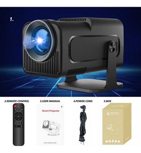 Proyector mini Magcubic Magcubic HY320 Mini HY-320 10000lm negro