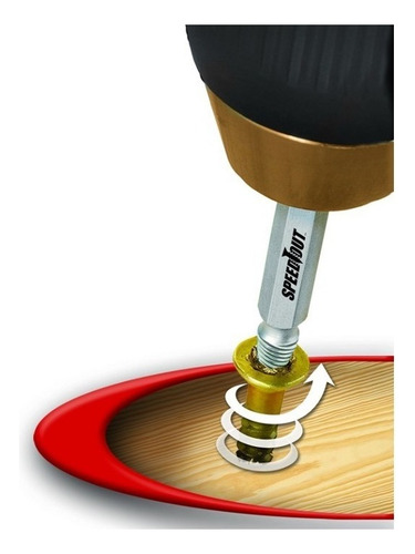 Set 4 Extractores De Impacto Tornillos Redondeados Speedout