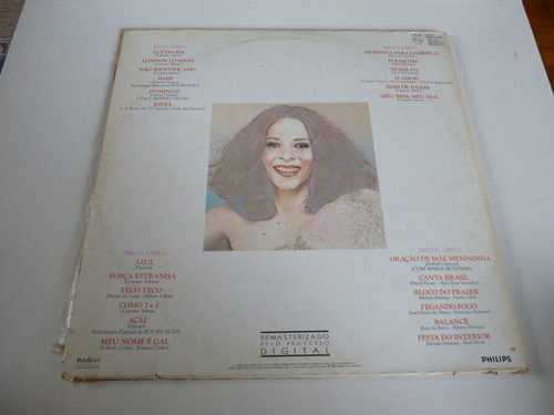 Lp Vinil: Meu Nome É Gal - Gal Costa (Usado)
