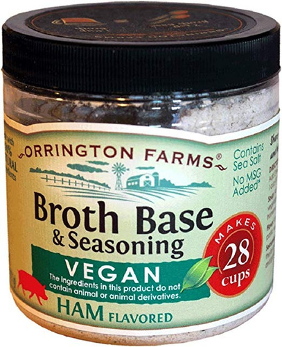 Orrington Granjas Vegan Broth Base Y Condimentos, Jamón Sabo