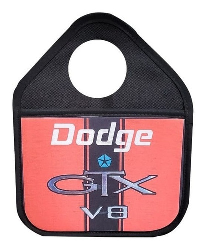 Bolsa Organizadora Para Autos  Organiza Logo Gtx V8 Dodge