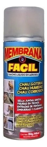 Membrana Fácil Aerosol Caucho Líquido Sellador Incolora