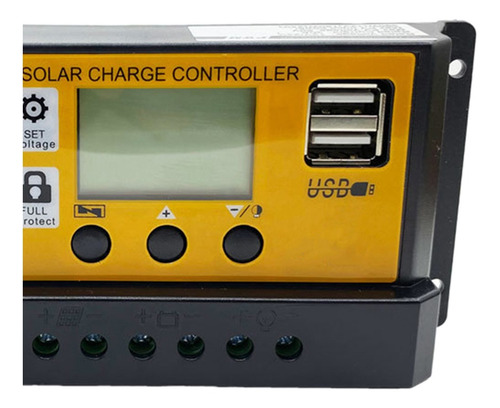 Controlador De Carga De La Batería Del Panel Solar 10 A