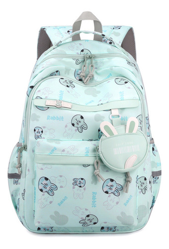 Linda Mochila Infantil Estampada, Mochila Ligera Y Cómoda Que Protege La Columna Vertebralu