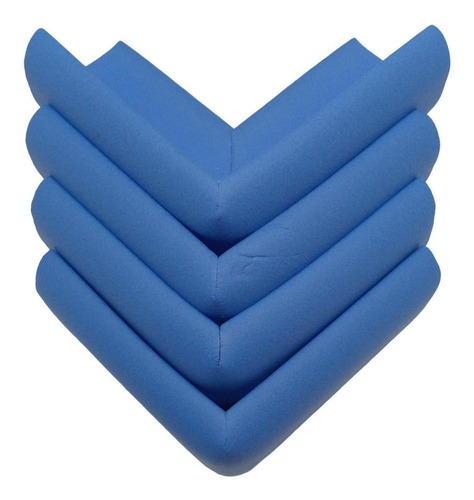 Esponja Colores Seguridad, Mxcnb-004, 4pzas, 6x6x2.5cm, Azul