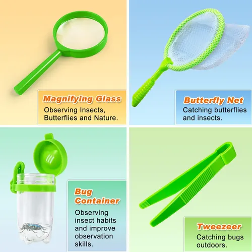 Yopinsand Kit De Exploración Para Niños Y Kit De Atrapa In