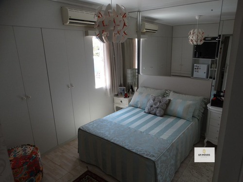 Imagem 4 de 20 de Apt 96 M² Nascente2 Quadra Da Praia Da Ponta Verde3 Quartos Sendo1 Suíte Mobiliado Só 460mil! - 190