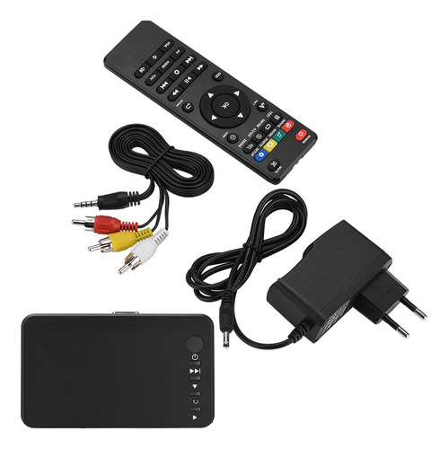Reprodutor Multimídia De Controle Remoto Ir, Interface Hd 10