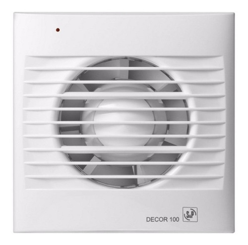 Imagen 2 de 6 de Extractor Baño S Y P Ducto Vidrio Pared Decor 100c Pcm