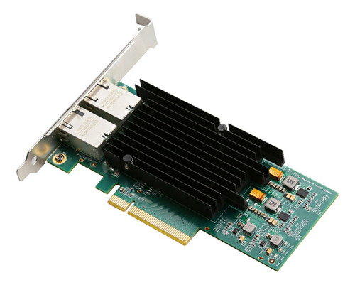 Tarjeta De Red De Servidor Pcie 8x, Tarjeta De Red Con Chip