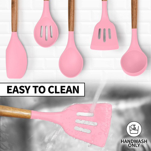 Cooking Utensils Set Zulay Kitchen Non-stick Silicone 5-piec
