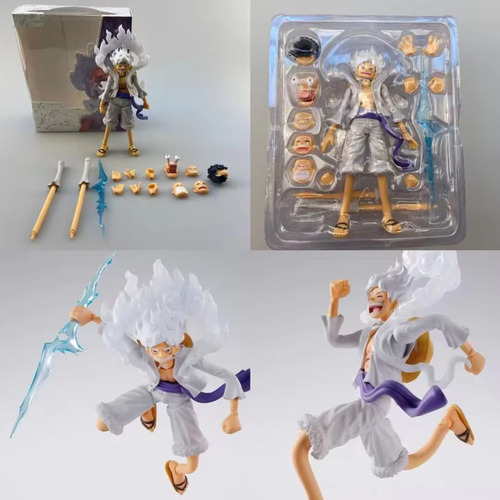 Shf One Piece Monkey D. Luffy Gear Anime Figura De Ação