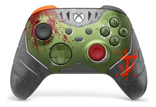 Mando Inalámbrico Xbox Doom Age Of Darkness Verde