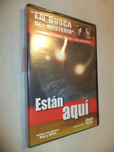 Dvd. Revista Enigmas.  Están Aquí (en Busca Del Misterio 12)