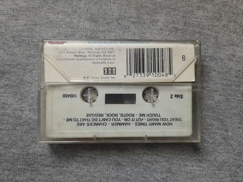 Bob Marley Reggae Sounds Casete Beige (Usado)