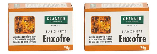 Sabonete Granado 90g Enxofre-kit C/2un