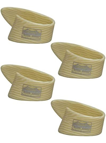 Golden Gate Gp-10-4pk Púas De Pulgar Marfiloide Granuladas