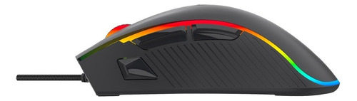 Mouse Gaming Profesional Rainbow Shenlong M808px Color Negro