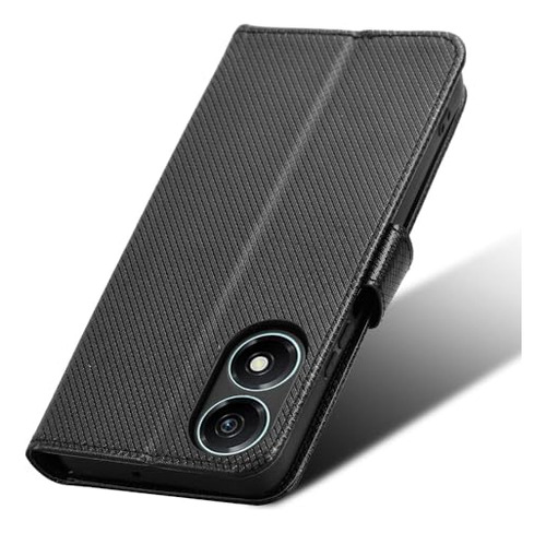 Funda Para Honor X5 Plus Honor Play 40c 5g Negro Piel Sintet