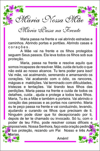 Milheiro Santinho Maria Passa Na Frente 1000 Un