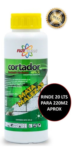 Mata Malezas / Herbicida  Cortador 500cc Ultra Concentrado