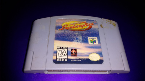 Automobili Lamborgini Para Nintendo 64,excelente Titulo