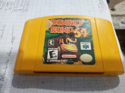 Donkey Kong 64  Para Nintendo 64,excelente Titulo,checalo.