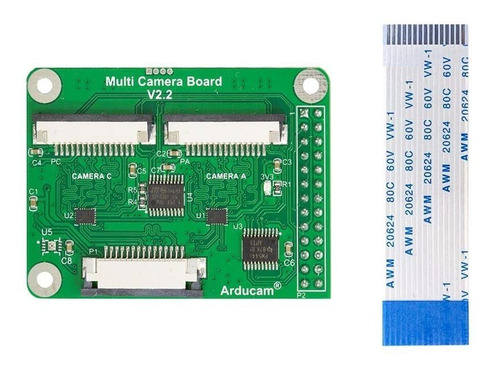 Cbhioarpd Arducam Modulo Adaptador Camara Multiple V2.2 Para