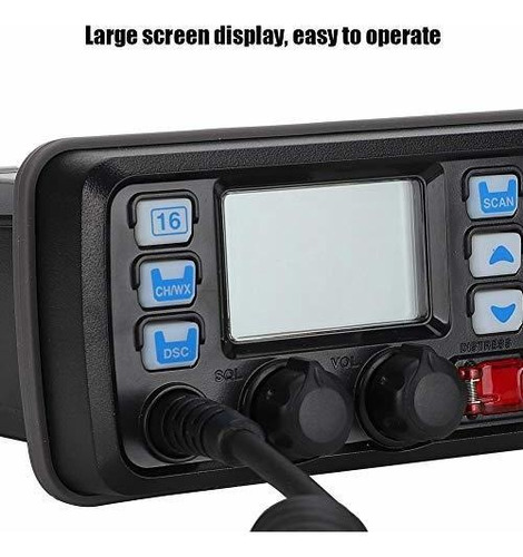 Ciglow - Radio Base Vhf Marina 25 W Receptor Gps Externo