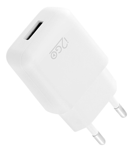Kit Carregador De Parede + Cabo Lightning I2go 2,4a Branco