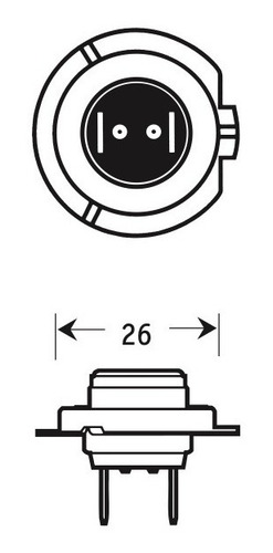 Ampolleta H7 12v 100w Halógena Göttz - Calidad Y Durabilidad