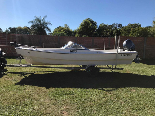 Lancha Trácker Elephant 630 Con Motor Yamaha 90hp 4 Tiempos