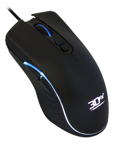 Mouse Gamer 3dfx Acid Rain 4800 Dpi 08792 Negro