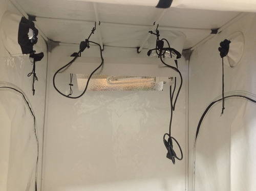 Indoor + Lámpara + Portalámparas+ Balastro+ventilador Oscila (Usado)