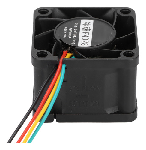 Ventilador De 12 Voltios, Carcasa De Pc, 16000 Rpm, Dos Roda