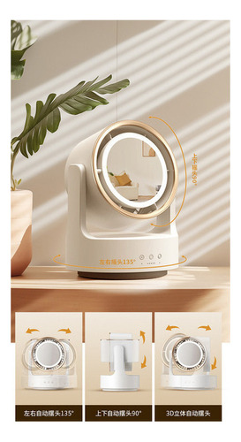 Ventilador De Mesa Oscilante, Quarto, Escritório