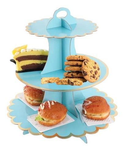 Base Soporte Cupcakes Exhibidor Decorativos Queques Fiestas